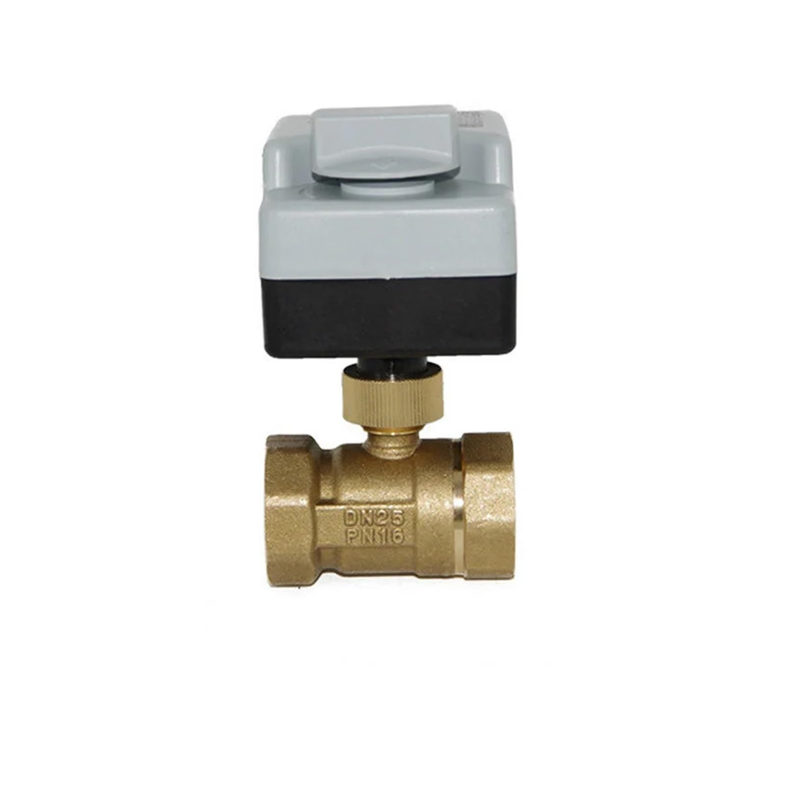 Flglqutsv 2Way Dn15 Switch Ball 3 One Way Bouchon Valve Two-Way Three-Wire Two-Control Ac220v Internal Thread Spike Hvac Tools(2Way Dn15)