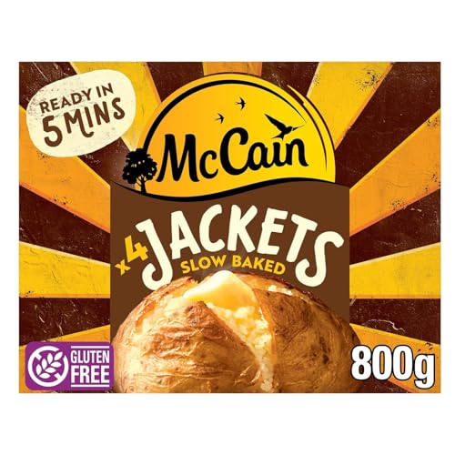McCain 4 Baked Jacket Potatoes 800G