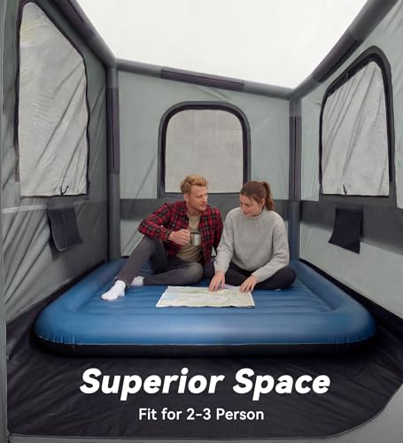 BravArrk Inflatable Truck Bed Tent