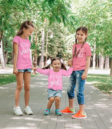 Image of Happy Birthday T-Shirt (Girls 1 to 12) Sassy Kids Party Tee - Sweet Baby /Toddler Outfit