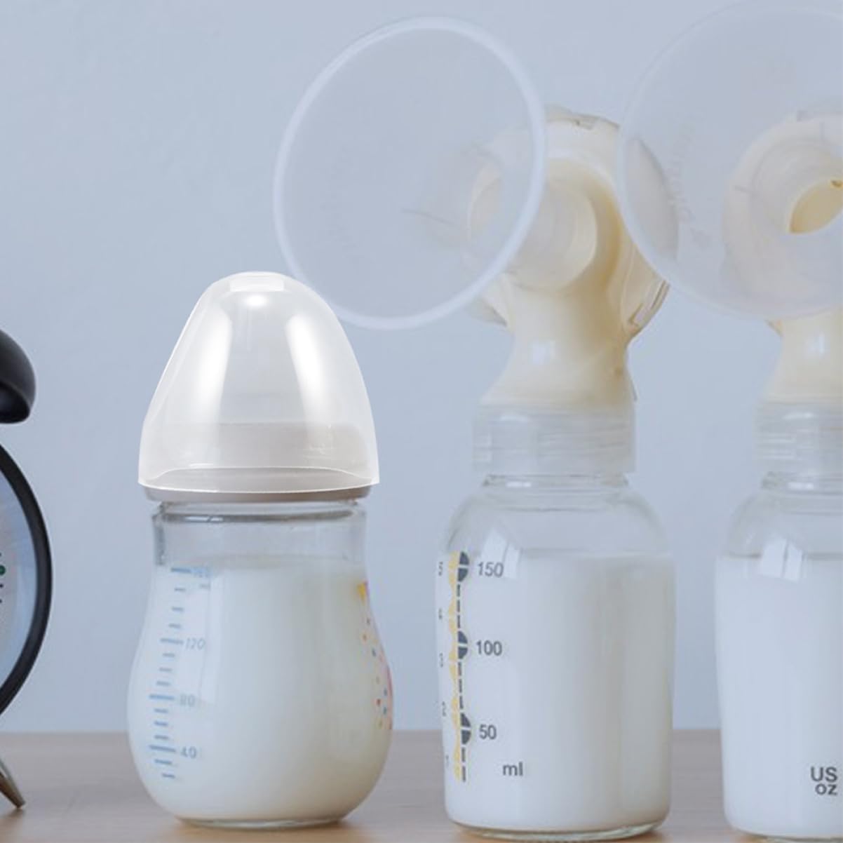 Tappi per Bocca Larga Copertura per Bottiglie per Protezione Antipolvere Anello Vite Materiale Resistente Compatibili con Diverse Bottiglie per Ragazzo Ragazza