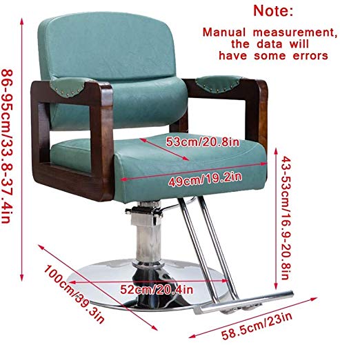 Amazon｜美容シャンプー理髪椅子油圧チェア、ヴィンテージ理容室サロン