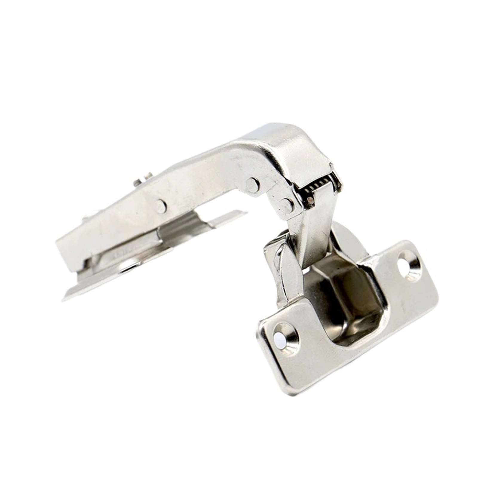 Charnière hydraulique 90 degrés pliable en lot de 2 avec vis pour porte de placard de cuisine