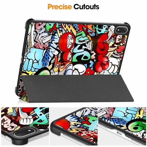 Image of ProElite Case Cover for OnePlus Pad 3 13.2 inch 2025 Case, Slim Trifold Flip case Cover for OnePlus Pad 3 13.2 inch 2025 Case Tablet [Auto Sleep Wake Feature], Hippy