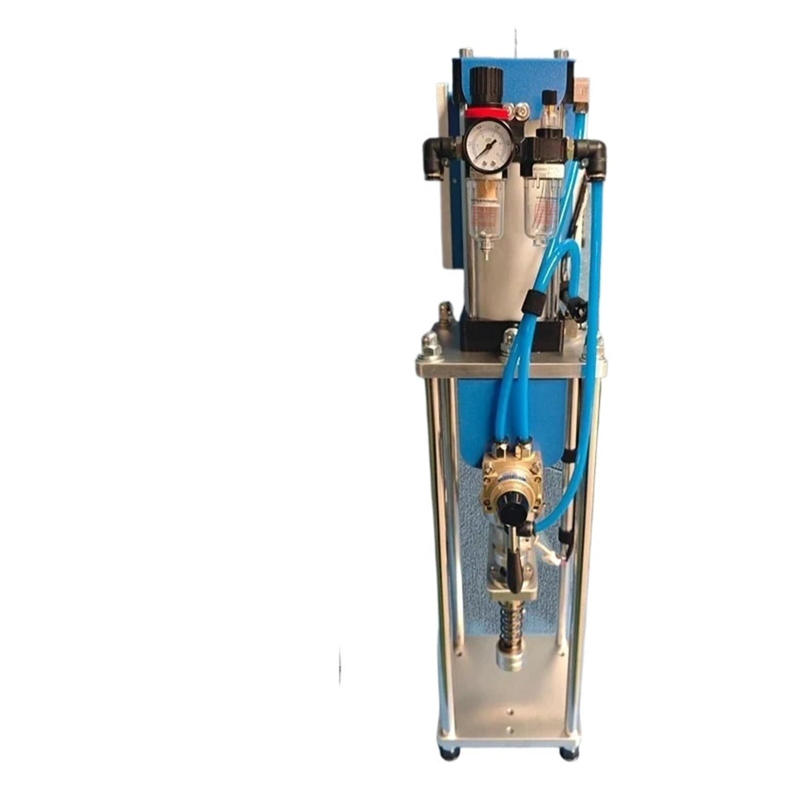 Shiketong One Color 220V Vertical Injection Molding Machine - 20G Desktop Polymer Reusableplastic Molder For Pe, Pp, Abs, Pvc(110V 20G)