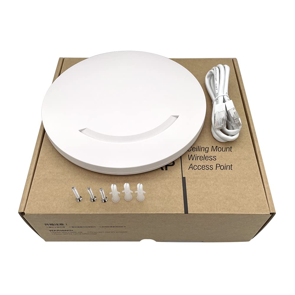 802.11ac 1200mbps Punto de acceso inalámbrico WiFi AP 802.3af Alimentación a través de Ethernet WiFi Repetidor Router Hotel WiFi Cobertura Extender (sin adaptador POE)
