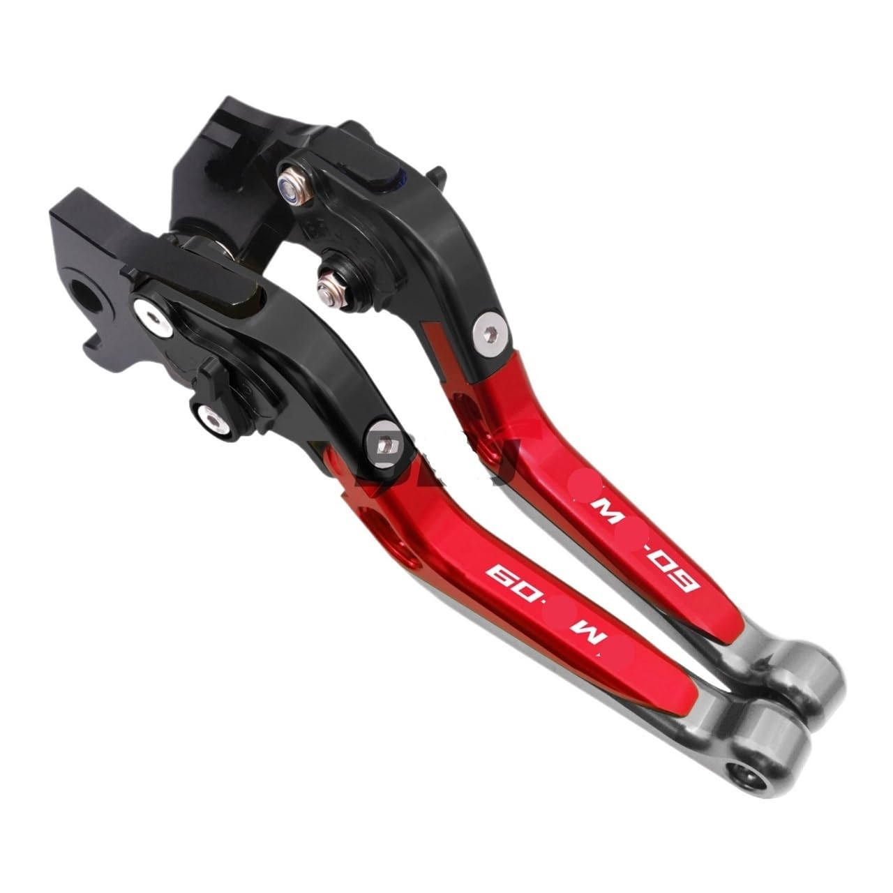 Dagmara Bk Rd Ti-Bk For Bdj Mt09 Brake Clutch Lever Adjustable Folding Levers Set For For Mt-09 Fz-09 2014-2020A