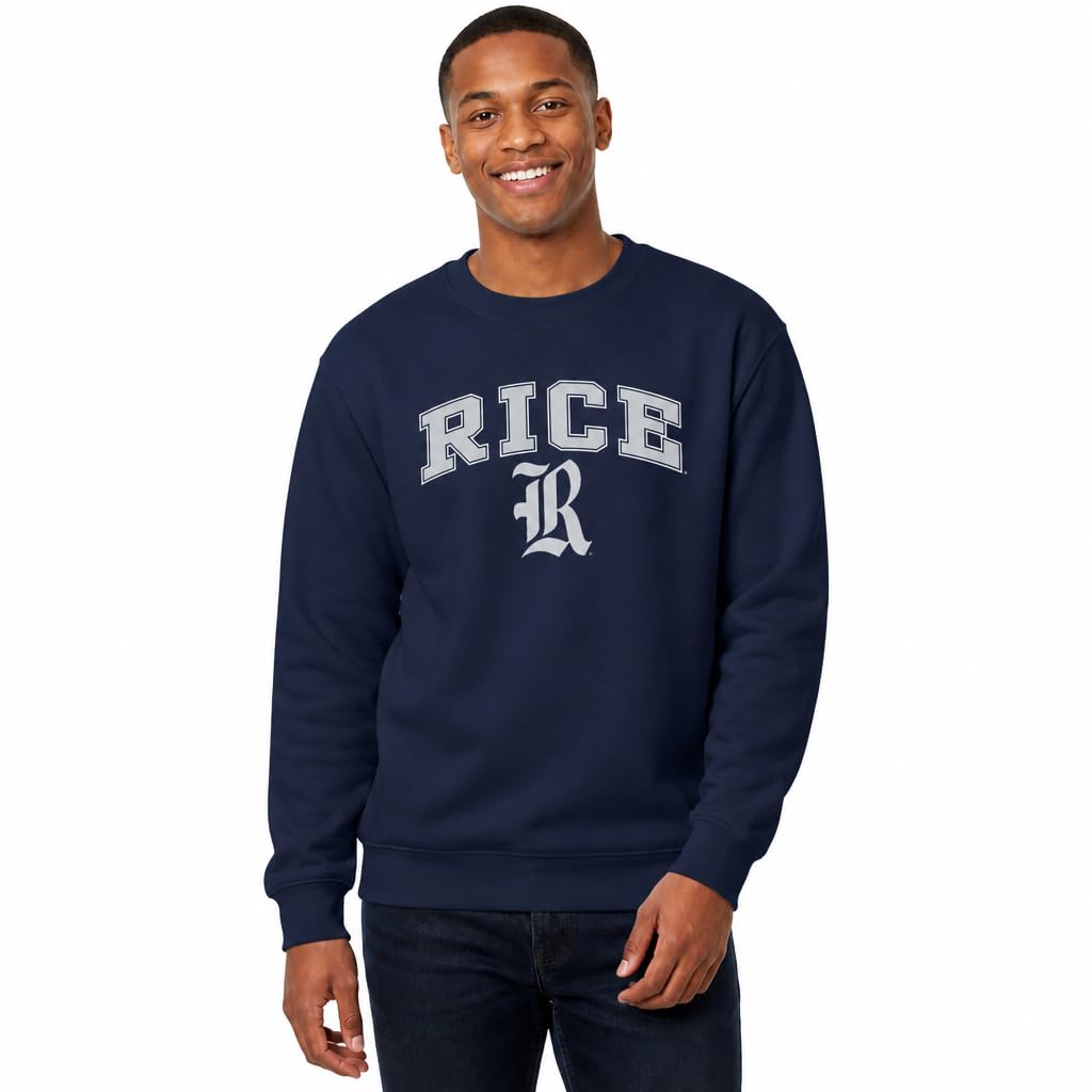NCAA College Sweatshirt Fleece Crewneck Pullover for Men and Women