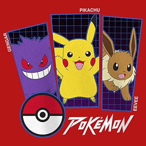 Pokemon Trio Girls Short Sleeve Tee Shirt2