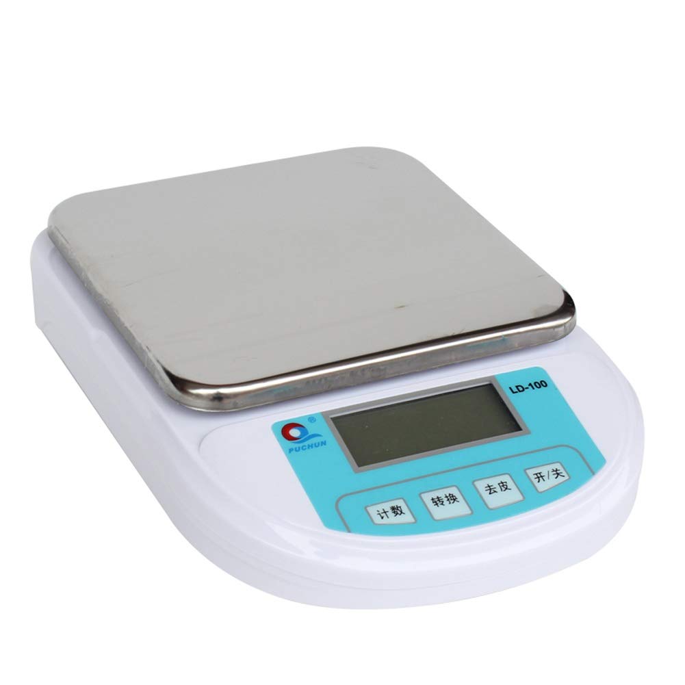 Präzise Digitale Elektronische Küchenwaage, Mini-Lebensmittelwaage Zum Backen, Mit Einem Gewicht Von 3 Kg/0,1 G, Für Die Essenszubereitung, Diät Und Backen