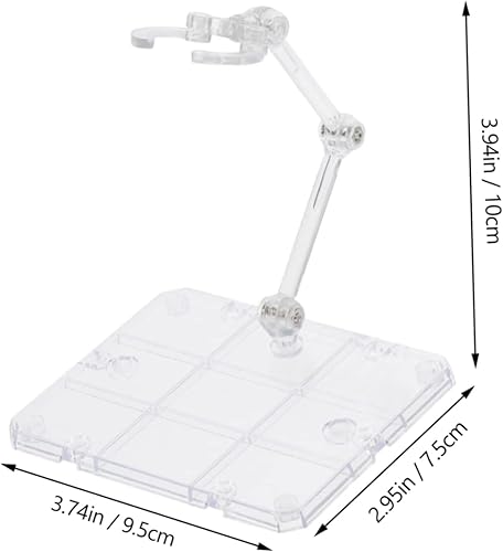 Miniatura 4 de Soporte de efectos especiales hecho a mano, soporte para figura de acción, soporte para muñeca, soporte para figuras, soporte de plástico azul