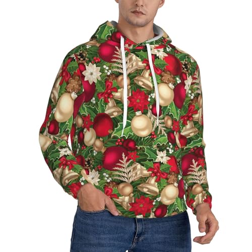 Sweat à capuche en polaire pour homme - Modèle classique et confortable pour le quotidien