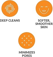 Vista 4 de Repuesto de cabezal de cepillo de limpieza facial sensible compatible con Clarisonic Mia 1, Mia 2, Mia Fit, Alpha Fit