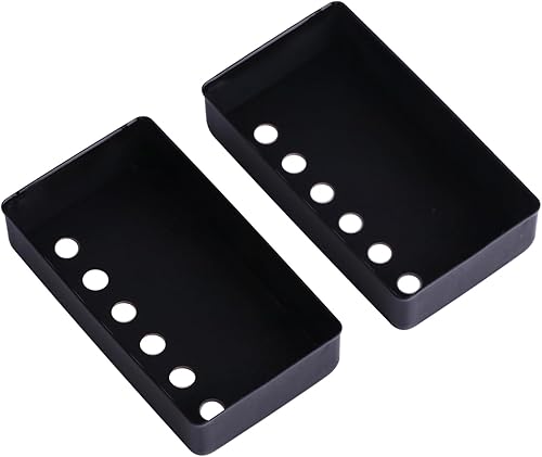 Miniatura 2 de Metallor Fundas para pastillas Humbucker para guitarra eléctrica, cubierta de cobre, 1.969 in, cuello de 2.047 in, puente compatible con guitarra