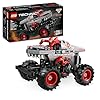 LEGO Technic Pull-Back ThunderROARus, Monster Truck Giocattolo da Costruire, Giochi per Bambini e Bambine da 7 Anni, Idea Regalo di Compleanno per i Fan dei Veicoli e delle Gare Monster Jam 42200