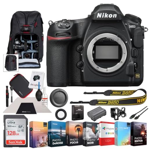 Nikon D850 Full-Frame DSLR Camera Bundle