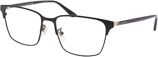 Web GG0756OA 001 Eyeglasses Men's Black Full Rim Square Optical Frame 56mm