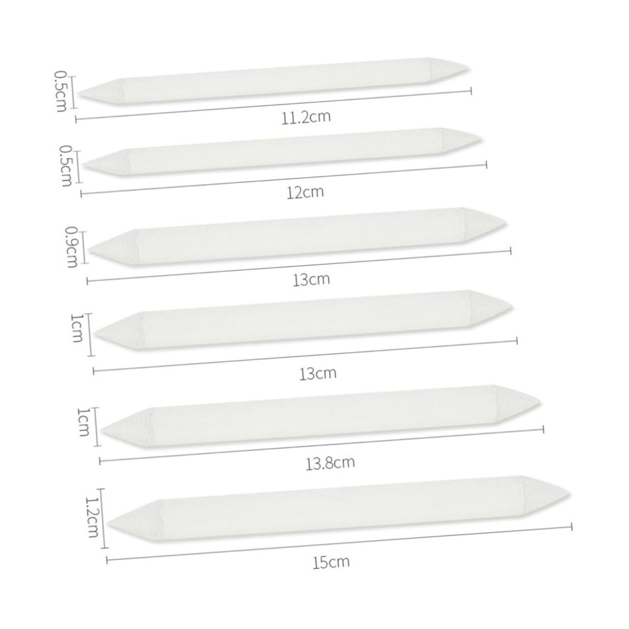 BELLIFFY Artist Drawing Tool Blending Stump for Drawing Stumps and Tortillions Set for Charcoal Sketch