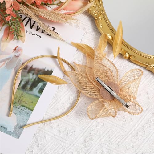 Chapeau Vintage Serrage-Tête pour Célébrations et Accessoire Cheveux - 5