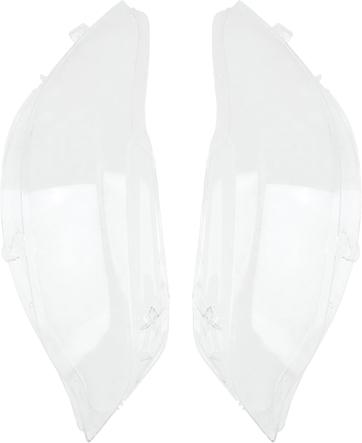 AUTOKAY Car Headlight Lens Cover for BMW 2 Series F22 F23 Coupe 2014-2021, Pair