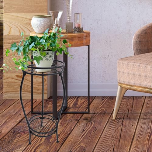 Étagère à plantes robuste double couche pour gagner de la place - 7
