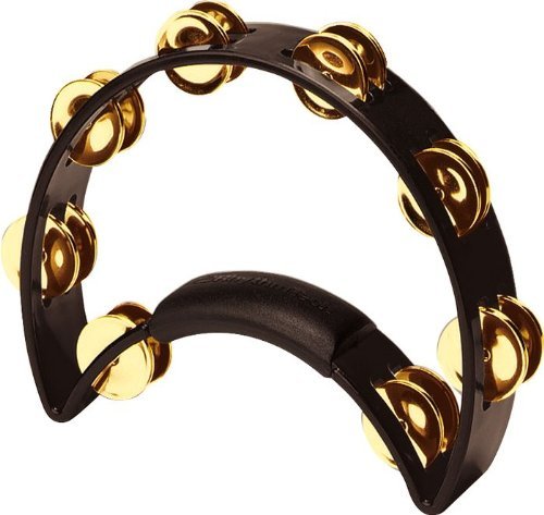 Rhythm Tech Tambourine, Black, inch (RT1011) - //coolthings.us