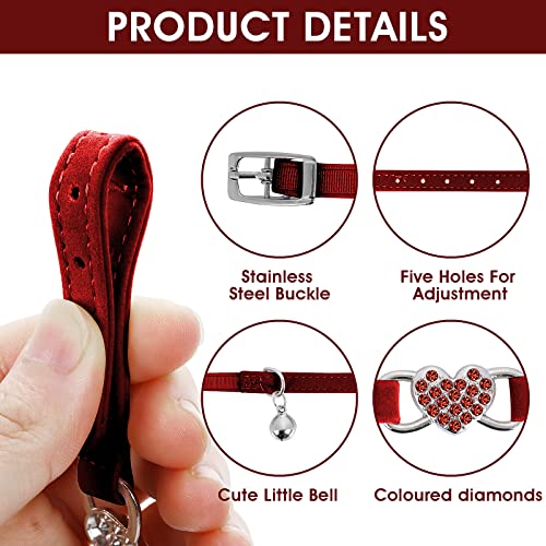 Cobee Collare per gatti con campana, regolabile