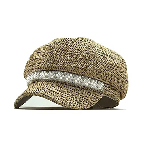 Casquette en paille de raphia idéale pour vos sorties estivales et terrasses
