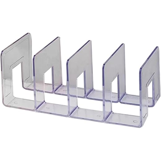 THE STYLE SUTRA Bag Divider Handbag Display Stand for Kitchen Cabinets Bedrooms, Craft Rooms 4 compartments