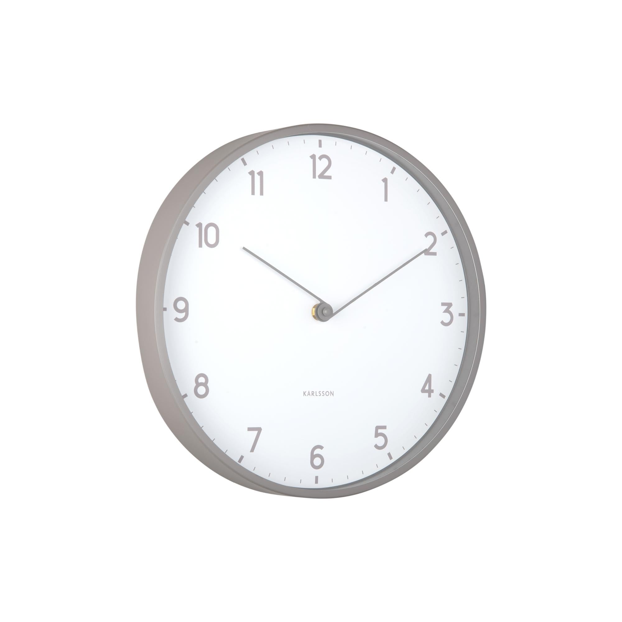 Karlsson Gris Wall Clock Sencillez