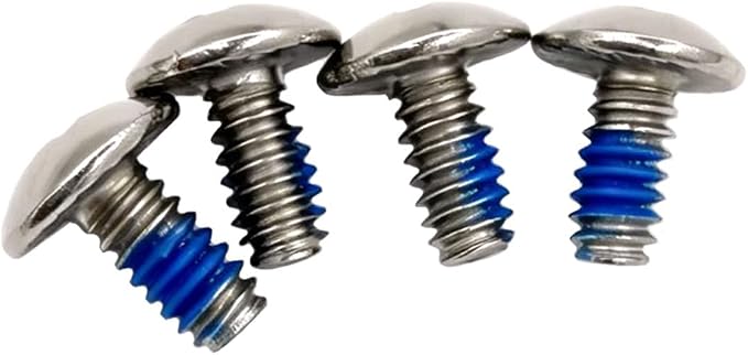 Juego de 8 tornillos y arandelas para pedal de bombo doble miniatura 2