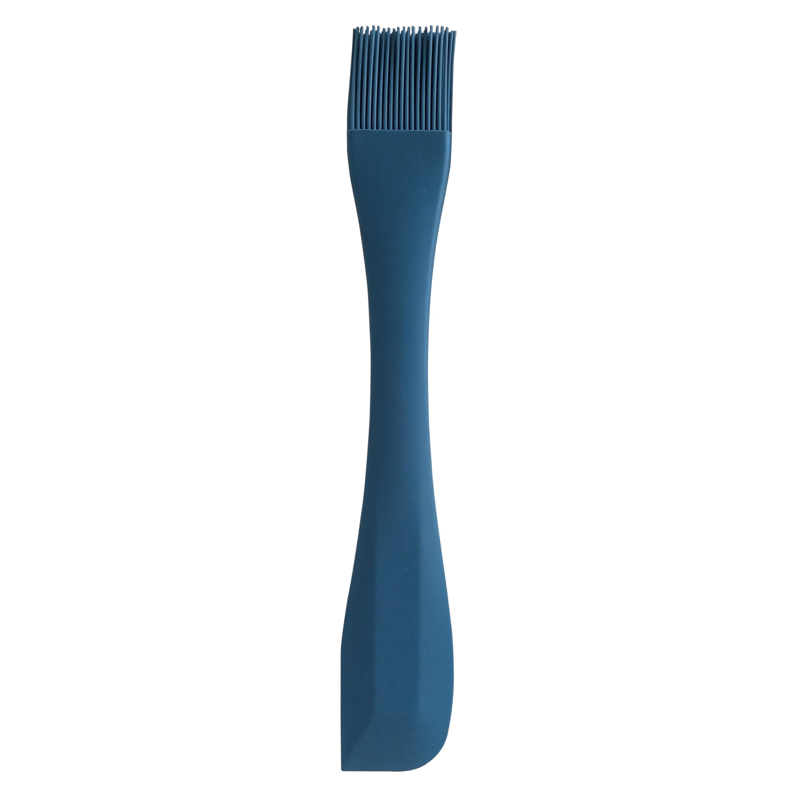 Vague Silicone Heat-Resistant Spatula and Brush, Blue 26 cm x 4 Size, 01-266
