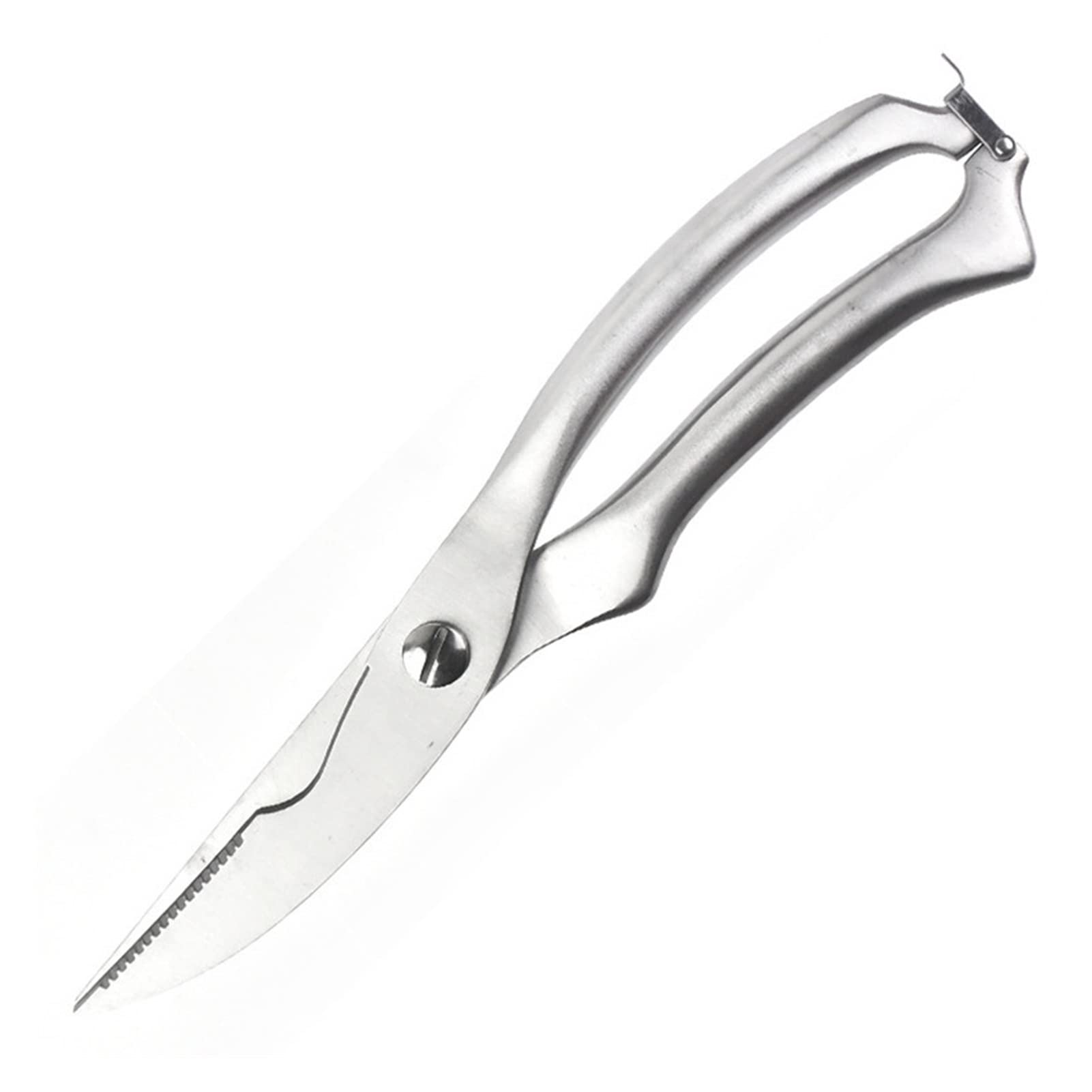 Tijeras de cocina Tijeras para huesos de pollo Tijeras de cocina de acero inoxidable Tijeras para alimentos domésticos Tijeras multifuncionales para huesos de pescado (7)