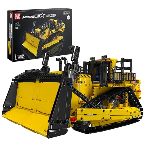 Mould King 15071 Buldozer Telecomandato Costruzioni con Motore