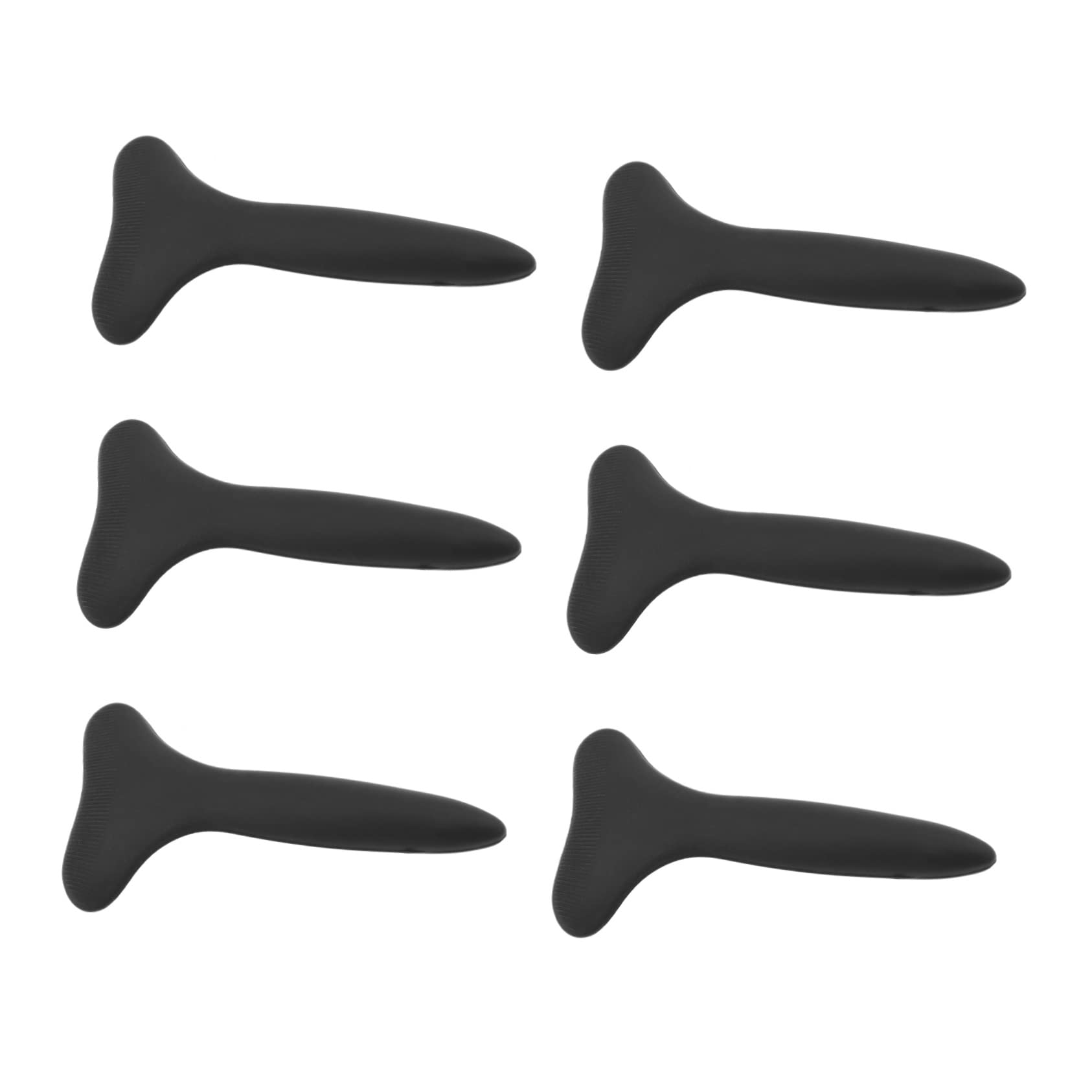 WOFASHPURET Silicone Brow Brush Comb Set Eyebrow Grooming Tools Makeup Brush Travel Size for Sensitive Skin