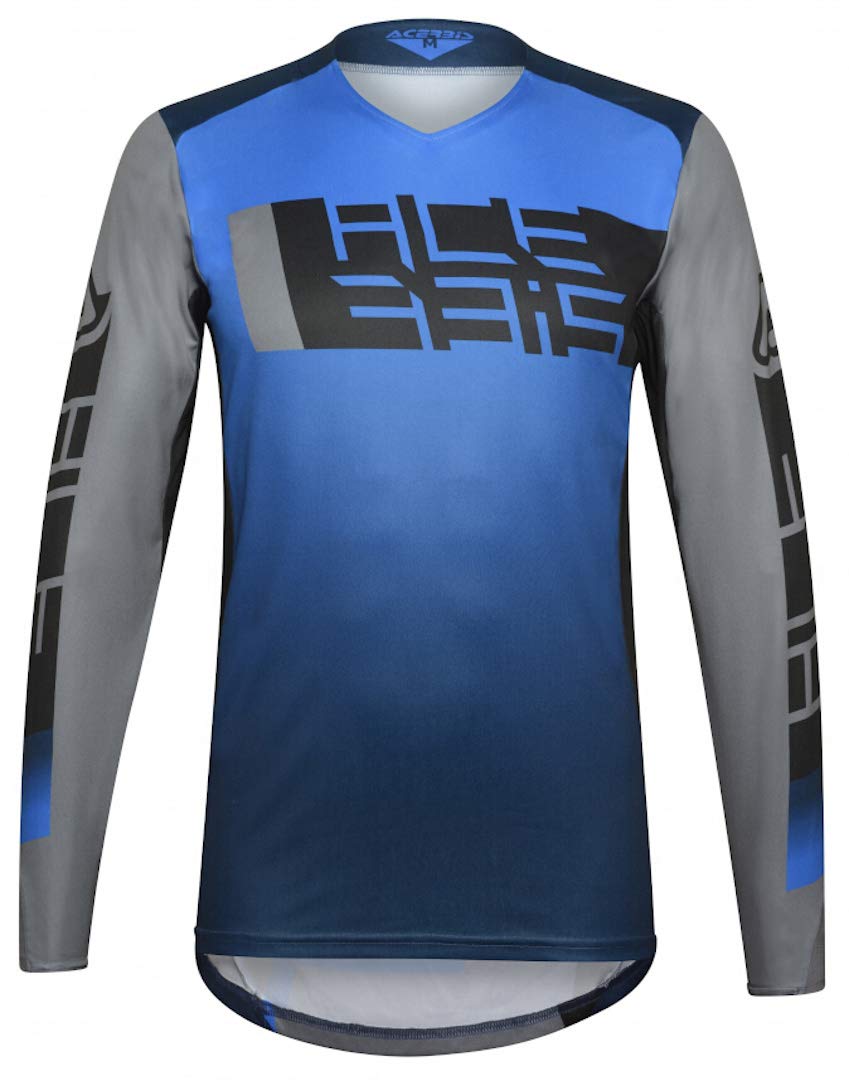 Acerbis LTD Outrun Maglia Motocross Blu/Grigio XXL