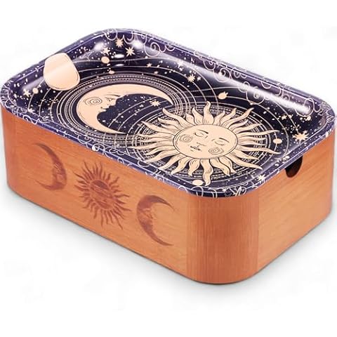 Kunglun Bamboo Storage Box with Tray Cover