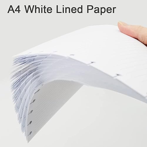 Miniatura 9 de Papel de recambio de tamaño carta, repuesto de papel de disco para sistema de toma de notas personalizado TUL, insertos de planificador de carta,