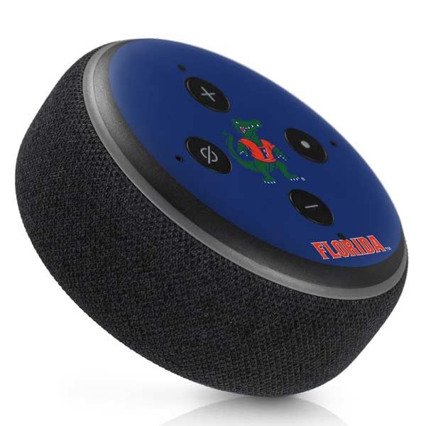 Skinit Decal Audio Skin Compatible with Amazon Echo Dot 3 - Officially Licensed University of Florida Gators Mascot Design