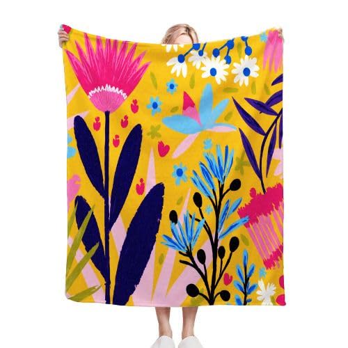 Manta Polar 220 x 240 Estampado Colorido, Mantas para Cama 105 de Franela Cálida y Cómoda para Niños y Adultos, Mantitas para Sofá Reversible para Cubre Sofa Colchas, Fácil de cuidar f976