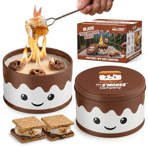 The Smores Company - Portable Fire Pit Mini Tabletop Campfire (2-Pack)