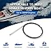 seasuist Boat Steering Cable Rotary Steering Line for Mechanical Boat Steering System for Most Outboard Single Station Vessels (17Feet)