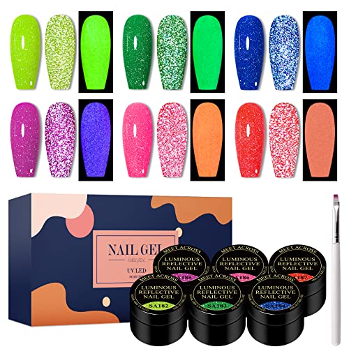 Esmalte de Gel Reflectivo Luminous MEET ACROSS miniatura 1
