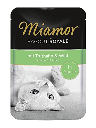 MIAMOR Ragout Royale Pavo y Caza. Sobre 22x100g
