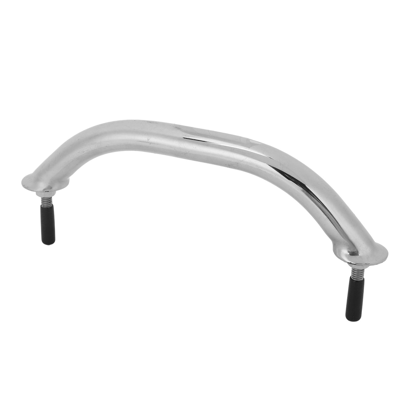 AKLOSIPY Boat Grab Handle 10in, 316 Stainless Steel Marine Grade Handrail, Heavy Duty, Polished, 255mm, Bolt Fixing, Versatile Mounting Options, Enhanced Stability, Superior Load