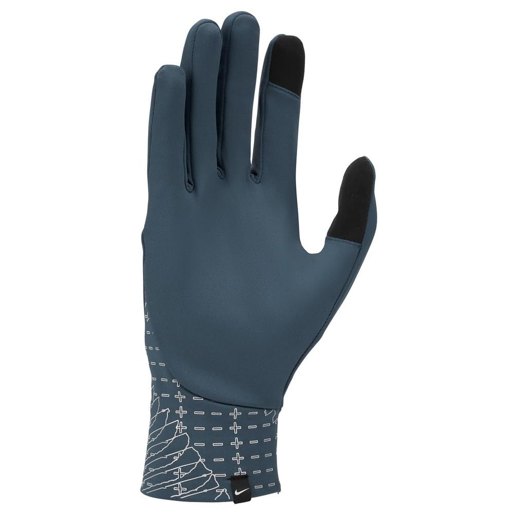NIKE Pacer Lightweight RG Reflective Guantes de carreras para hombre New Slate/Silver XL