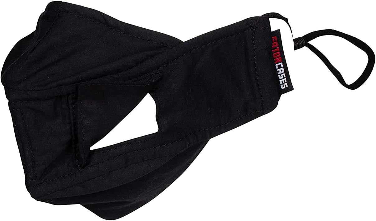 Gator Cases Double-Layer Instrument Face Pass-Through for Flutes & Piccolos Performance Mask (GBOMFLUTEPIC-MSK) : Everything Else