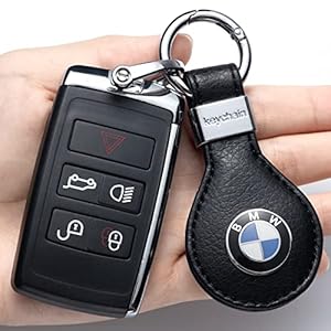 YOKESIN for BMW Keyring, Leather Keyring for BMW 1 3 5 6 Series X1 X3 X7 X5 X6 Z4 7 M, Car Keychain for Men and Women…