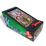 juegos electronicos antiguos 📍 [PINBALL VIRTUAL 21.5" 1080P]: Incluye una pantalla LCD de resolución 1920x1080 pixels en formato 21.5" ideal para pinball. Disfrutará de juegos de pinball con backglass preconfigurado en el playfield. Un tamaño perfecto y compacto para disfrutar de la sensación de tener un pinball en casa