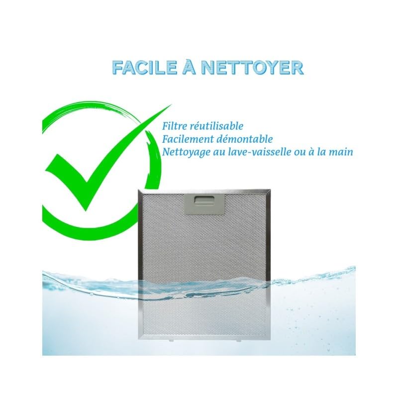 BELDEKO Hotte Casquette 90 cm Blanc 438 m3/h 200W - Marque Française